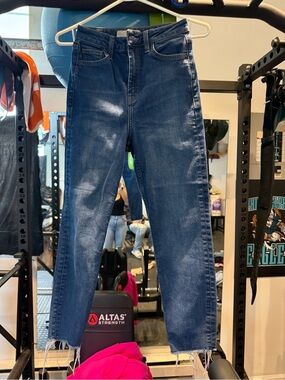Classic High-Rise Women’s Jeans - Dark Blue